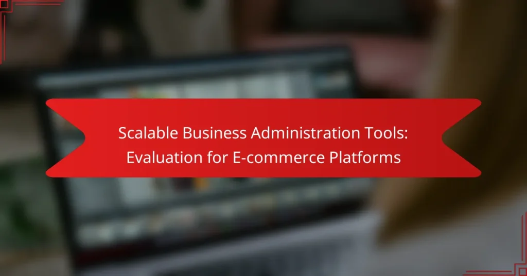 Instrumente scalabile de administrare a afacerii: evaluare pentru platforme de comerț electronic